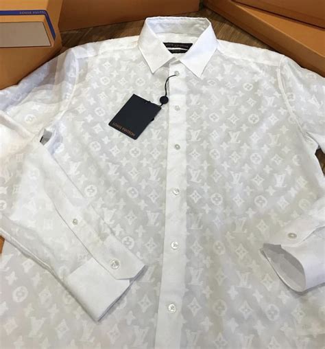 louis vuitton white polo shirt|Louis Vuitton monogram shirt.